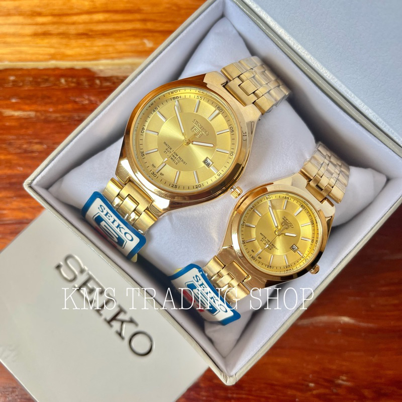 SEIKO 5 Japan with DATE AUTOMATIC hand movement Water Resist Free