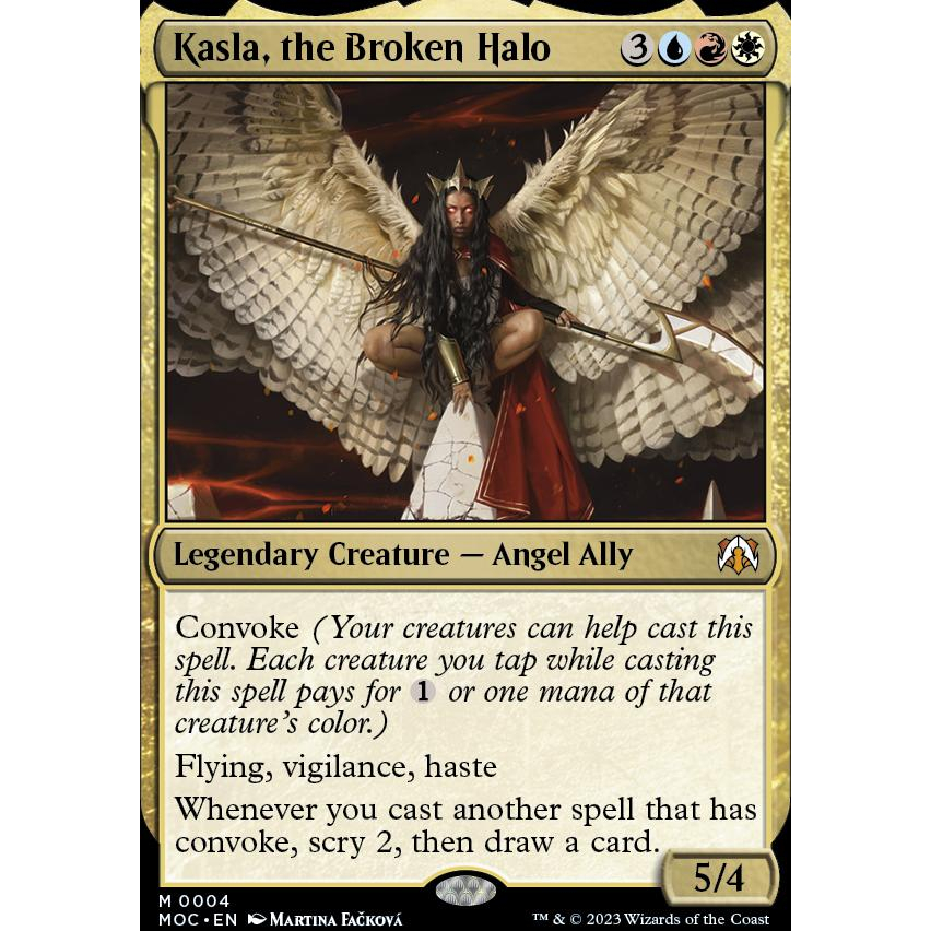 Kasla, the Broken Halo - MOC - Mythic - MTG Cards (WotC) | Shopee ...