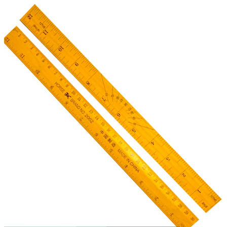 Wooden Ruler 12 inch | Shopee Philippines