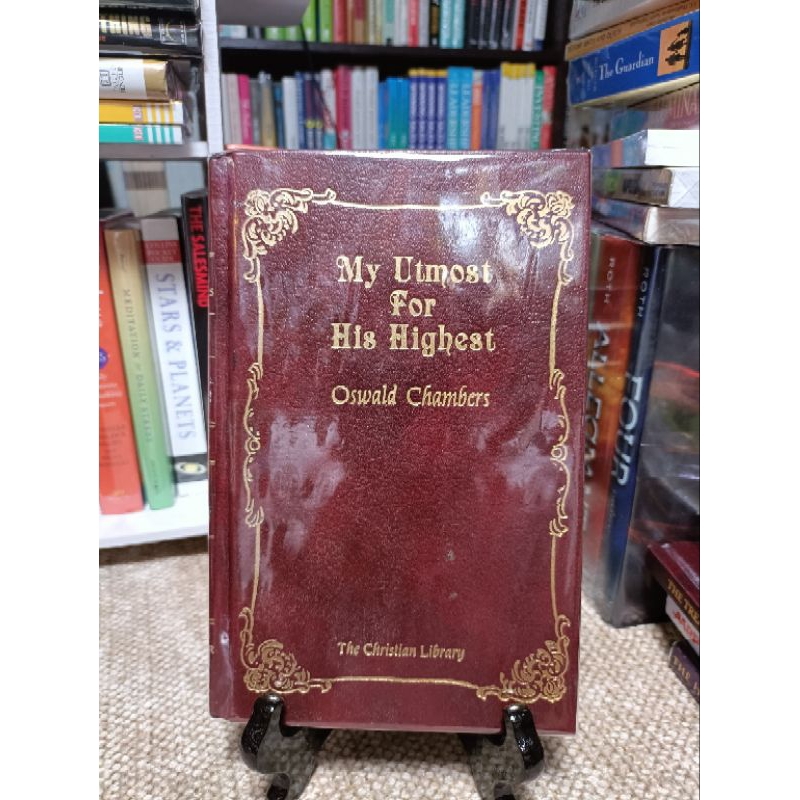 My Utmost For His Highest By Oswald Chambers Hardcover Shopee