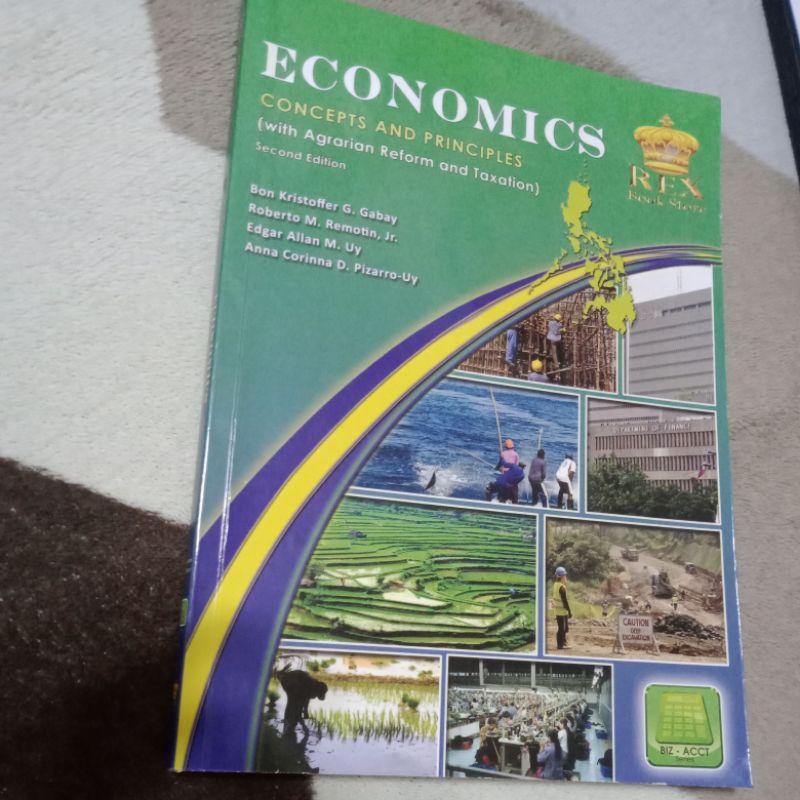 Economics concepts principles( used reference book) | Shopee Philippines