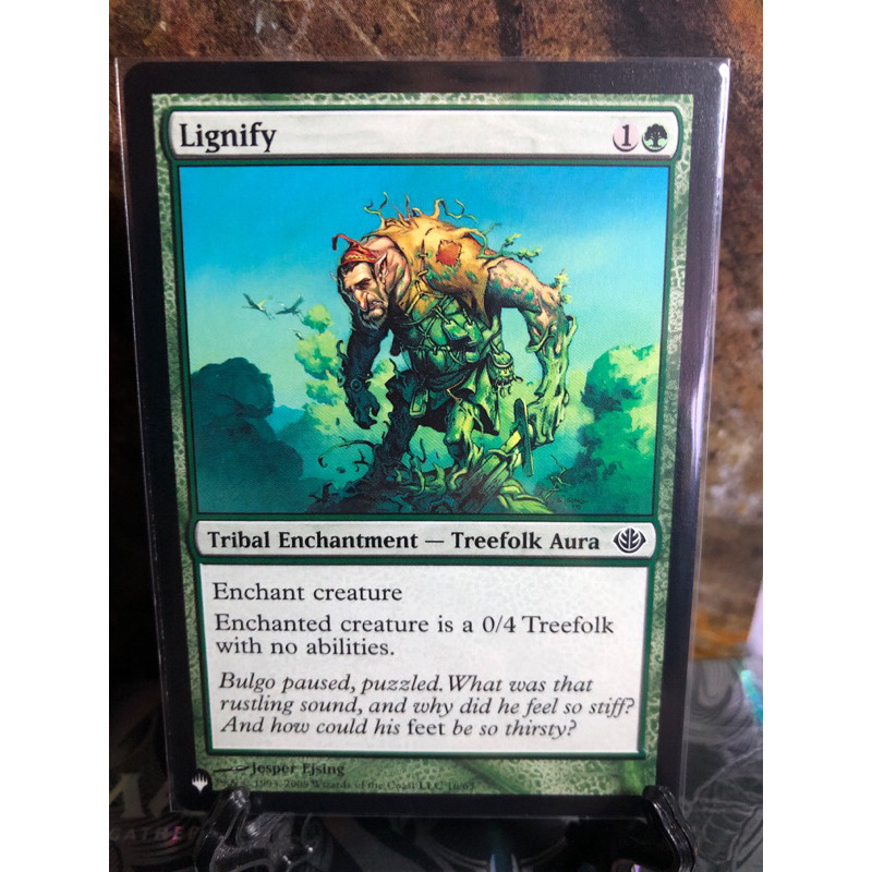 Lignify - Magic the Gathering (MYSTERY) | Shopee Philippines