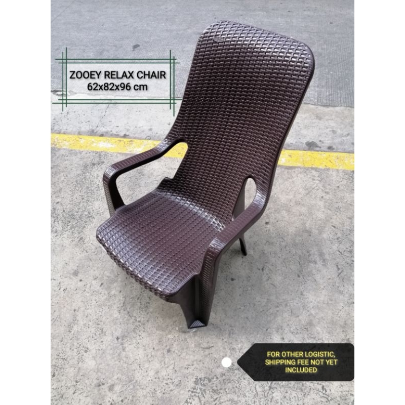 zooey tropical high back rattan chair relax chair (for other logistic