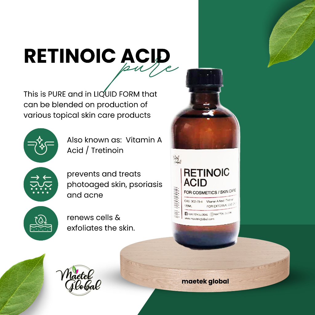 Retinoic Acid (For Cosmetics & Skin Care) Shopee Philippines