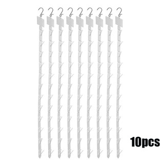 10pcs Station Hanging Strips Plastic Display Merchandise Strip with ...