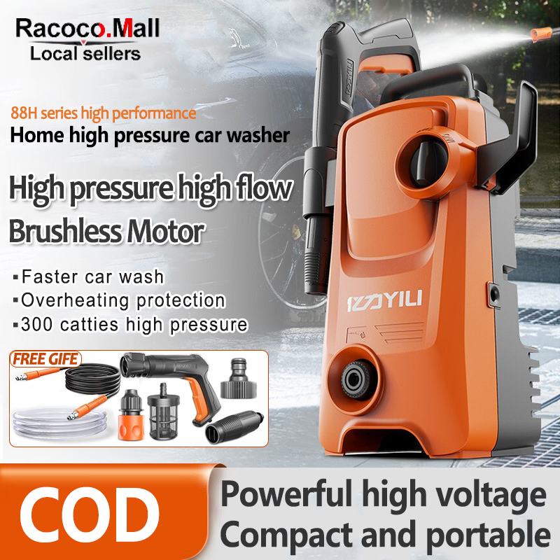Portable High Pressure Washer Super Power Car Washer Heavy Duty Spray