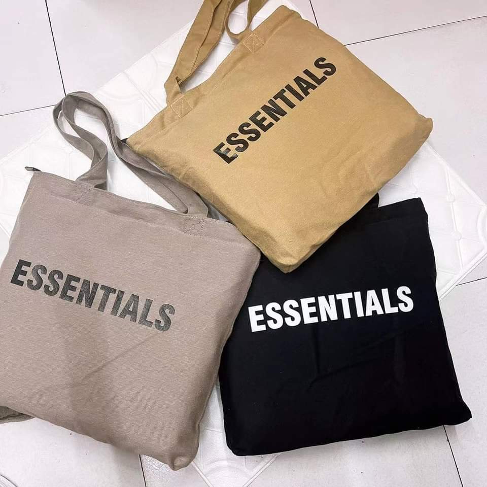 Mikayla Essentials Tote Bag Canvas Makapal Oem Unisex | Shopee Philippines