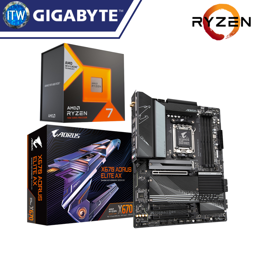 Amd Ryzen 7 7800x3d Motherboard Combo - Image To U