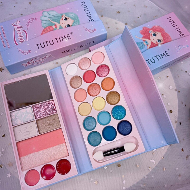 All In One Makeup Eyeshadow Palette Eyeshadow Blusher Lipstick Eyebrow Powder Set Cosmetics