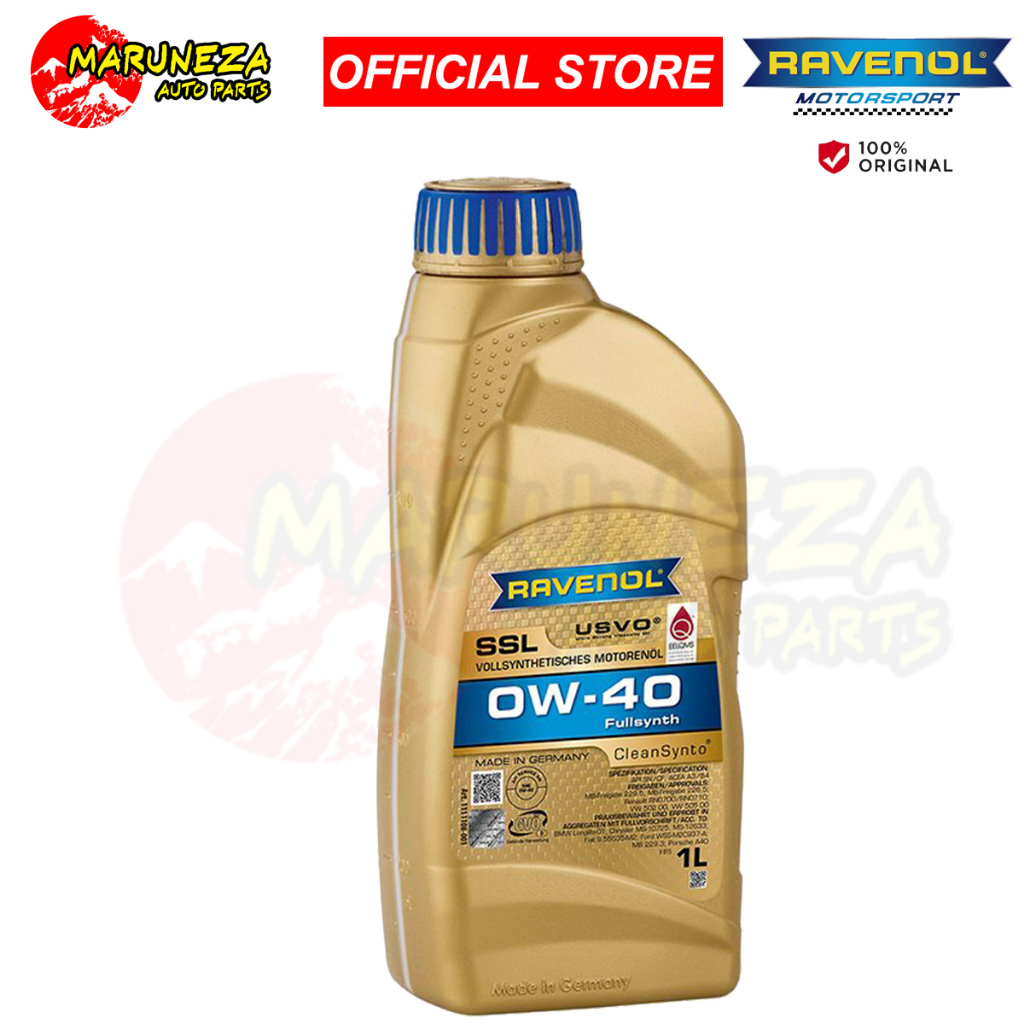 20 (4x5) Liter RAVENOL Super Synthetik Öl SSL SAE 0W-40 Motoröl M