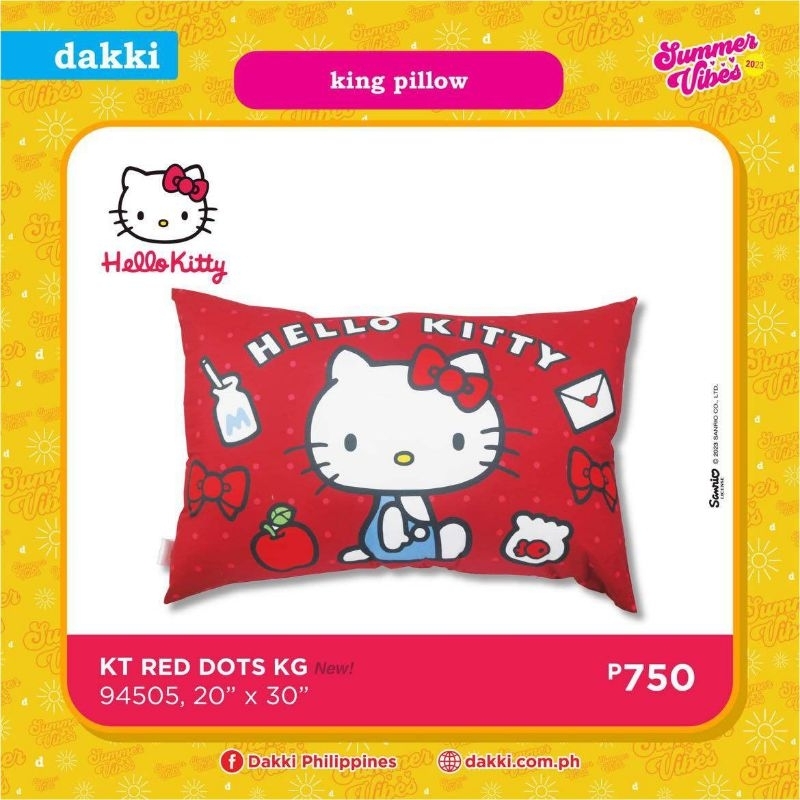DAKKI KING SIZE PILLOW (20x30) Shopee Philippines