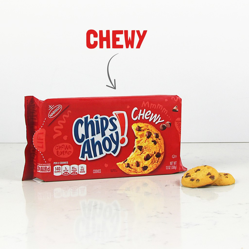 Nabisco Chips Ahoy! Chewy Chocolate Chip Cookies 368g Shopee Philippines
