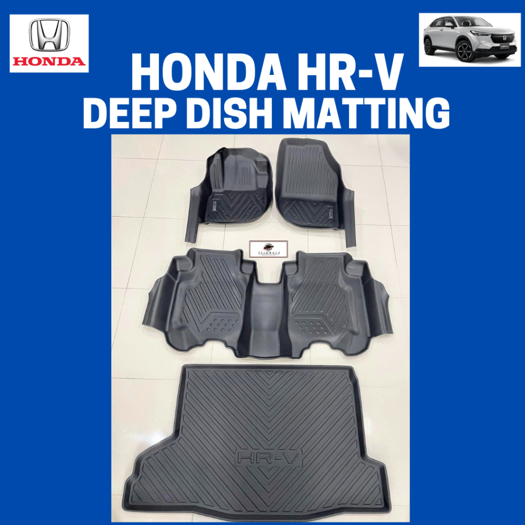 HONDA HRV HRV 20232024 3rd Gen 5D Extended Premium Deep Dish Matting