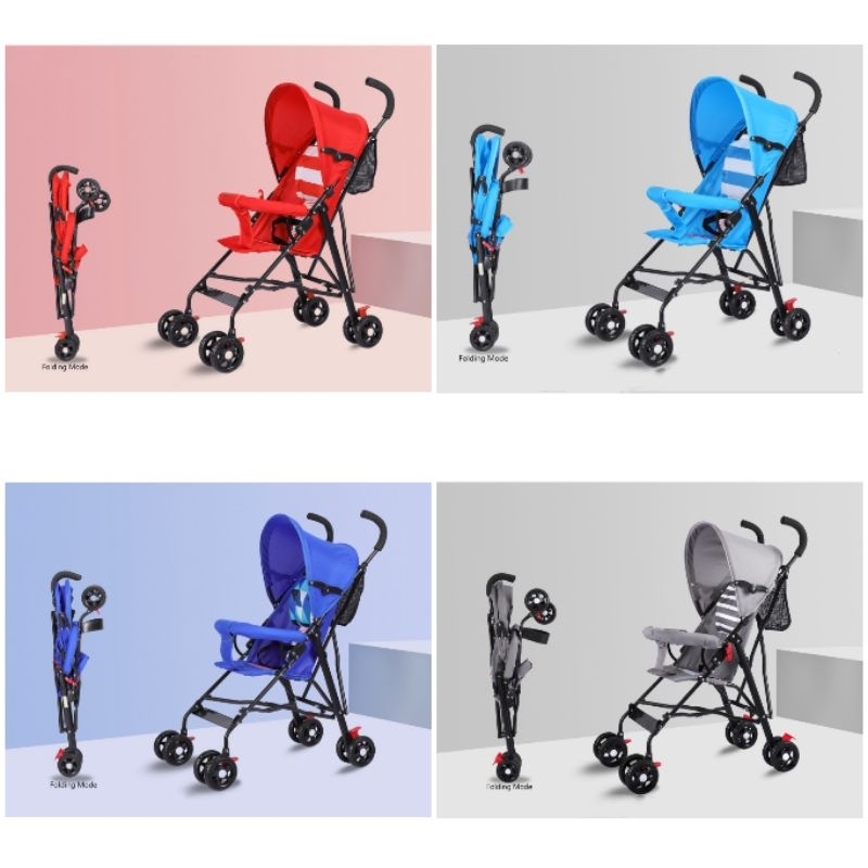 COD Baby Stroller / Umbrella Type Stroller Lightweight and Easy to Fold ...