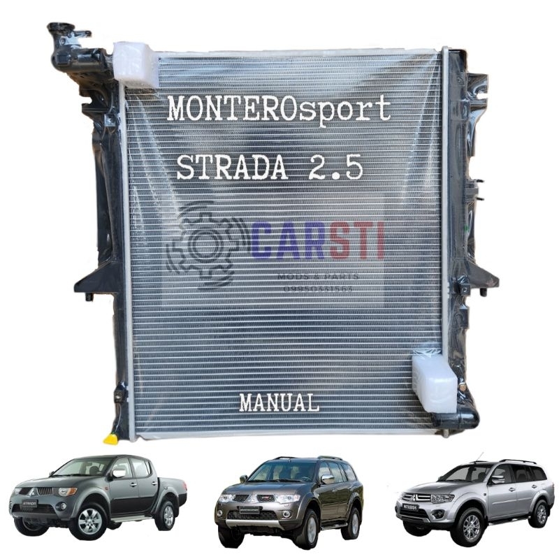 Radiator Montero Strada Mitsubishi 2.5 2008-15 Manual Automatic Pa26mm ...