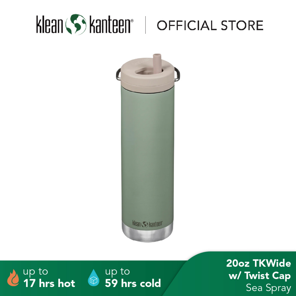 Klean Kanteen TKWide Insulated Stainless Steel Tumbler w/ Twist Cap