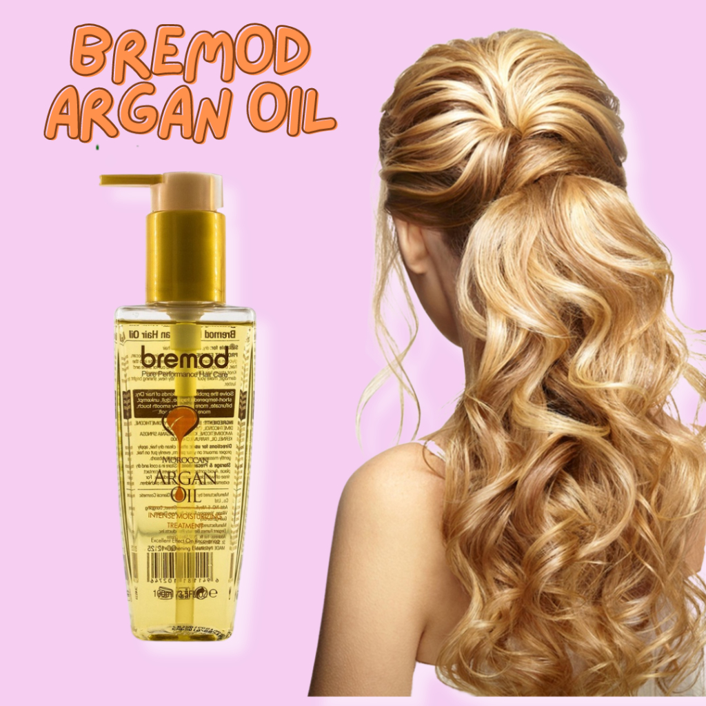 Bremod Moroccan Argan oil hair serum Moisturizing hair treatment