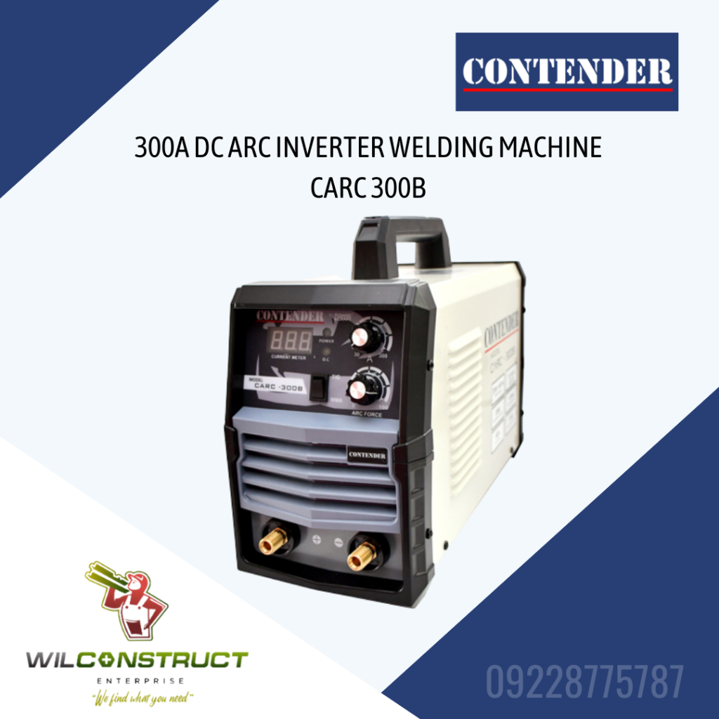 CONTENDER CARC 300B DC Arc Welding Machine 300A ( NEW MODEL ) Shopee