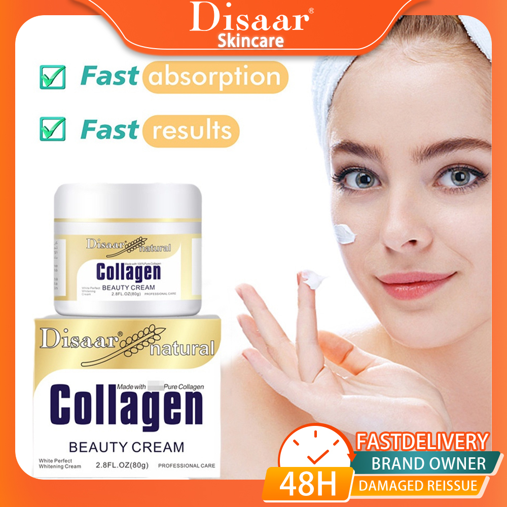 DISAAR Collagen Cream Melasma Remover Whitening Day and Night Face ...