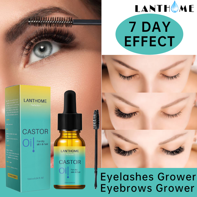 Castor Oil Eyelash And Eyebrow Grower Original Serum For Lashes