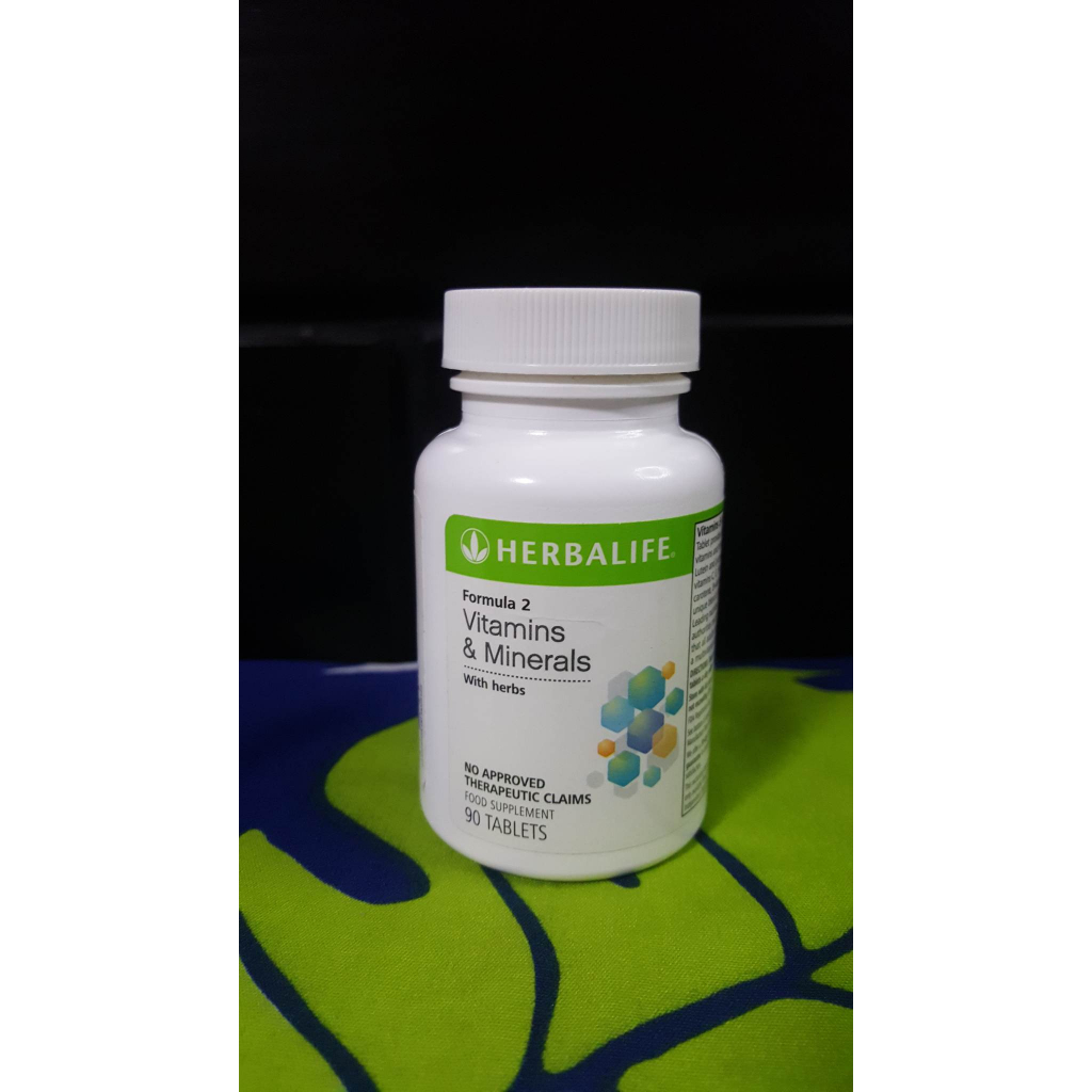 HERBALIFE Formula 2 Vitamins and Minerals with Herbs 90 tablets
