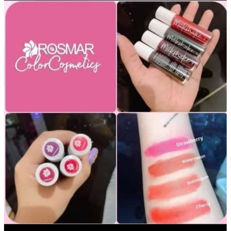 Rosmar strawberry milkshake lip tint 10ml Shopee Philippines