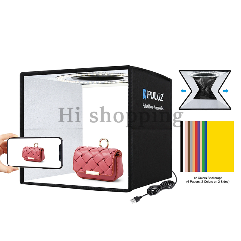Photo Studio Box Mini Photo Studio Light Box LED Lights Room