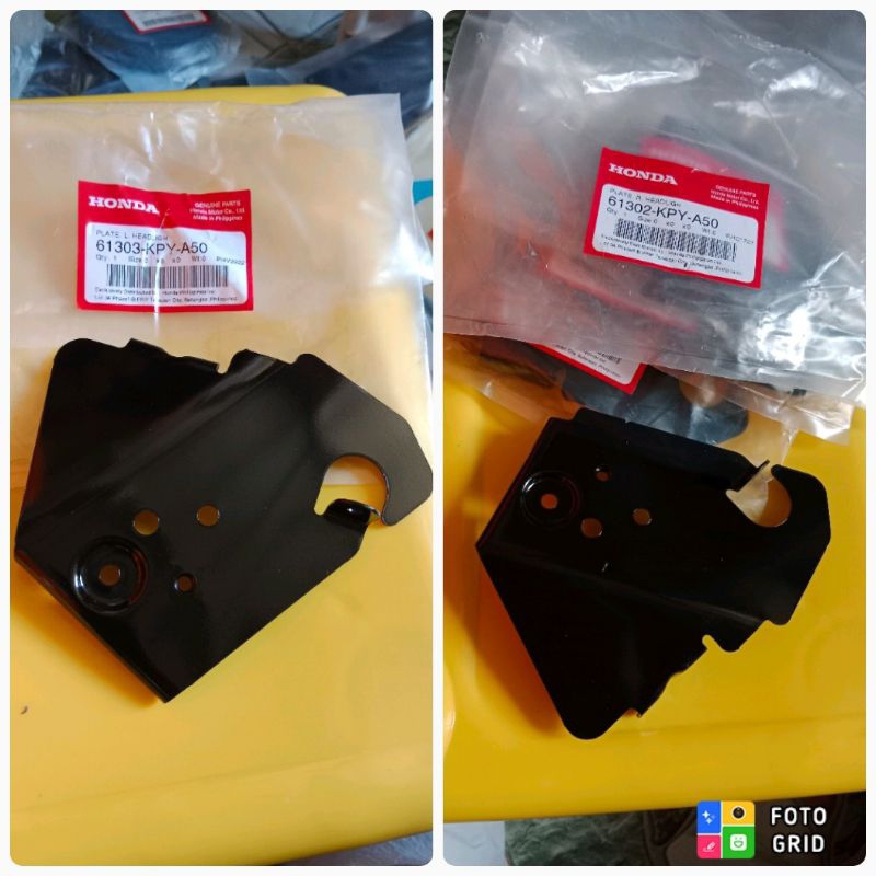 XRM 125 ORIGINAL HEADLIGHT PLATE LEFT OR RIGHT | Shopee Philippines
