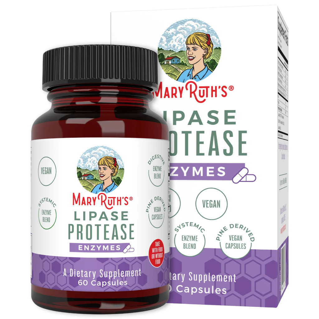 Mary Ruth Organics Lipase Protease Enzymes (60 Count) Shopee Philippines