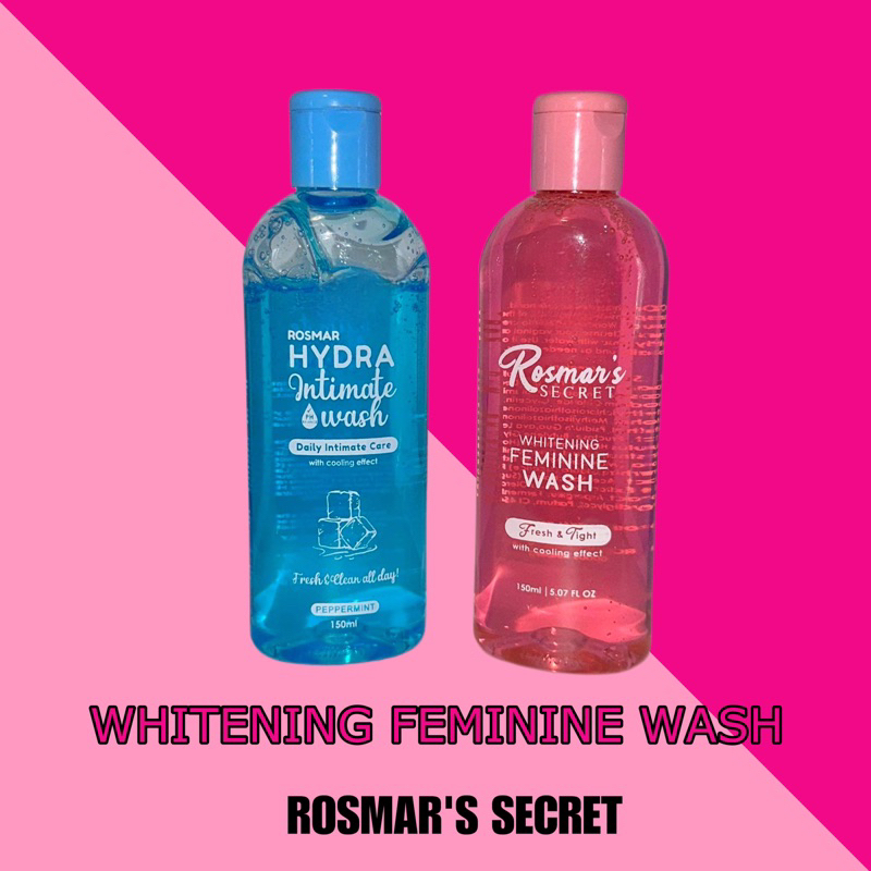 ROSMAR’S SECRET WHITENING FEMININE WASH Shopee Philippines
