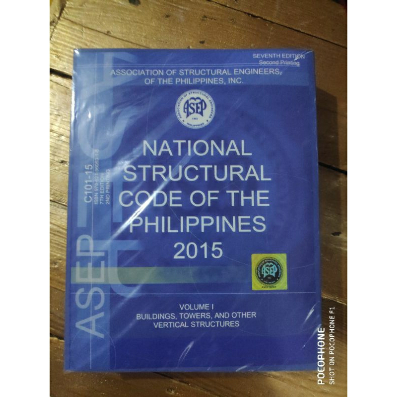 NATIONAL STRUCTURAL CODE OF THE PHILIPPINES 2015 (Colored) | Shopee ...