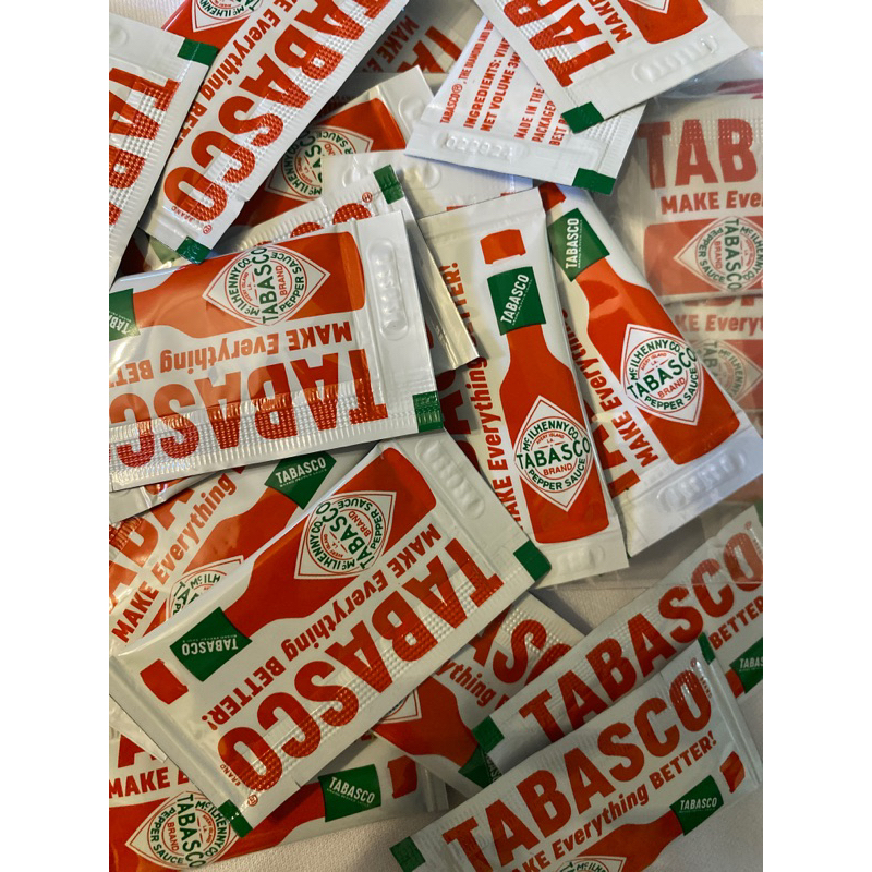 Tabasco Red Pepper Sauce Sachet 3ML Shopee Philippines