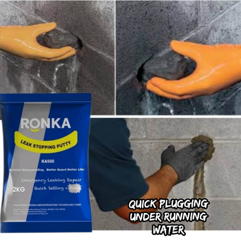 Leak Stopper Cement for indoors, outdoors and even underwater leaks repair Shopee Philippines