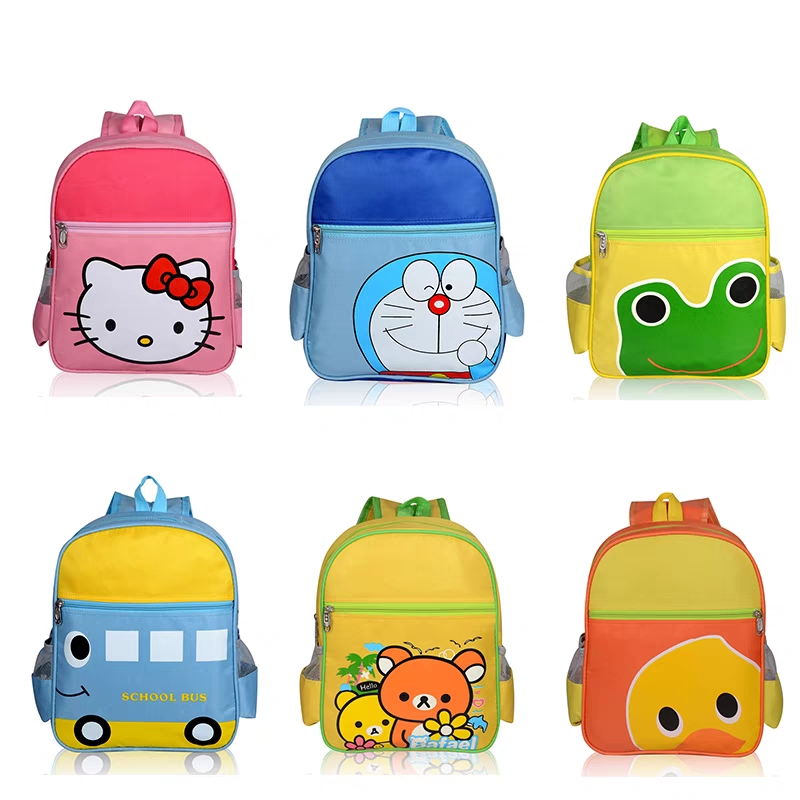 Kindergarden School Bag Canvas Shoulder Backpack Cute School Bags