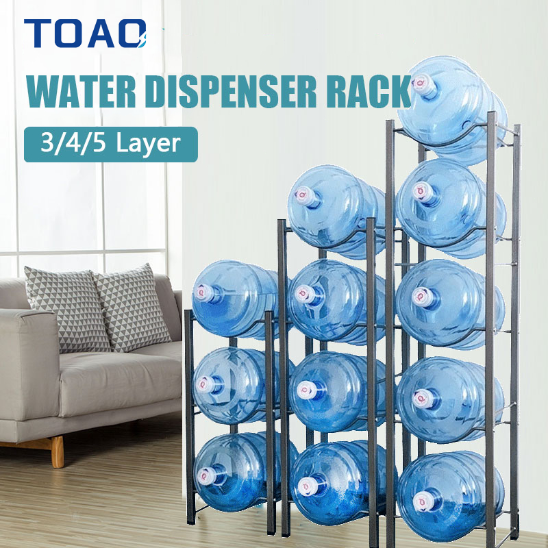 TOAO Mineral Water Stand Water Dispenser Container Rack Stand