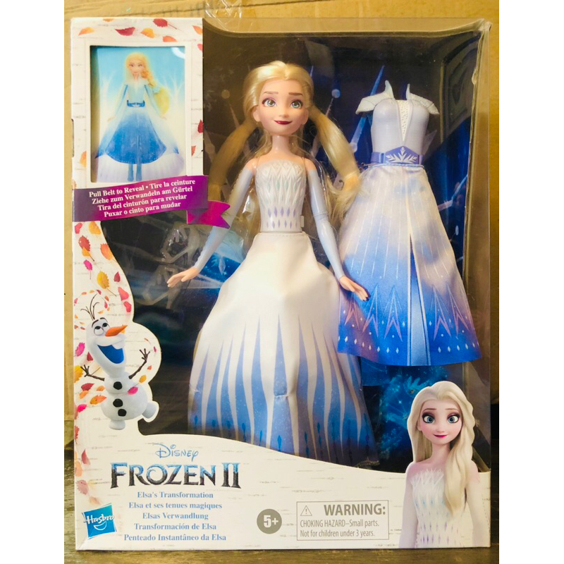 Disney Frozen 2 Elsa's Transformation Fashion Doll Playset 