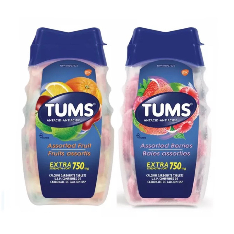 TUMS 750mg, 100 tablets Shopee Philippines