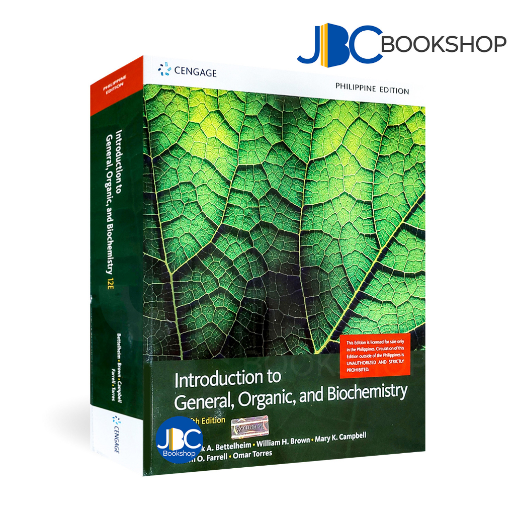 Introduction To General, Organic, And Biochemistry 12th Edition By ...