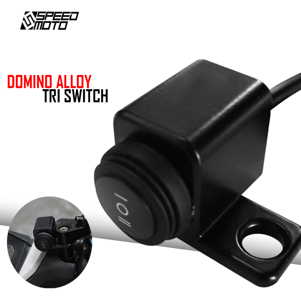 DOMINO ALLOY TRI WAY TRI SWITCH MOUNTING BRACKET LEFT / MINI DRIVING ...