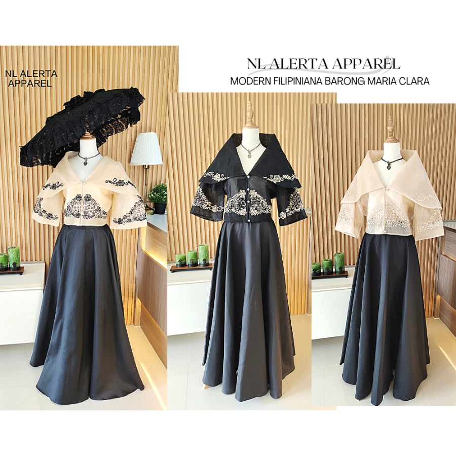 Modern maria clara dress hotsell