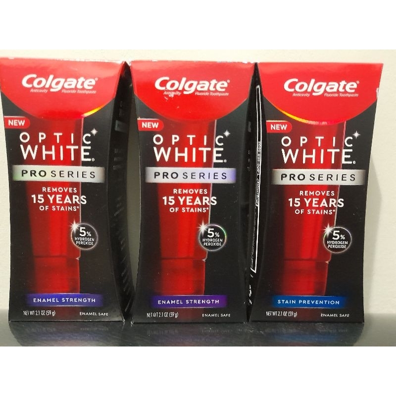 Colgate Optic White Pro Series 5hydrogen Peroxide Shopee Philippines 