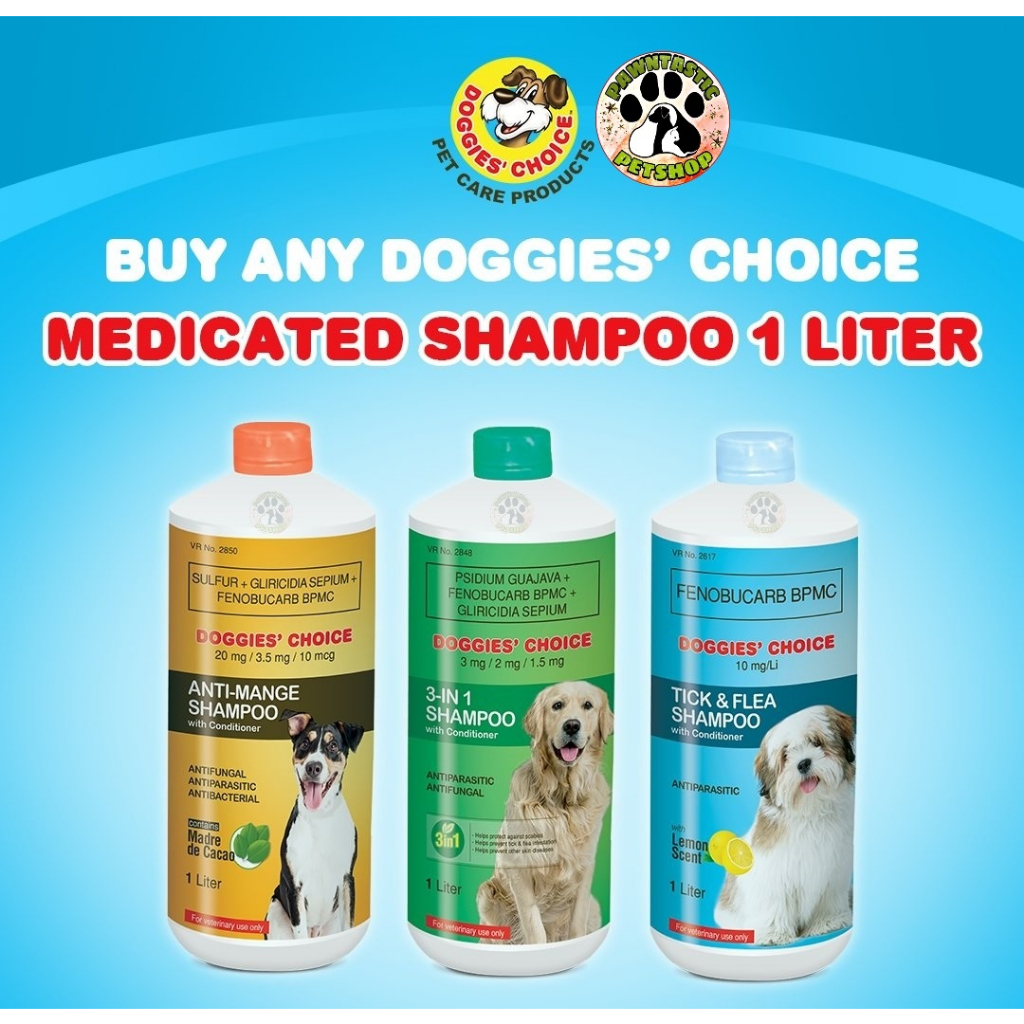 Doggies' Choice Shampoo 1Liter | Shopee Philippines