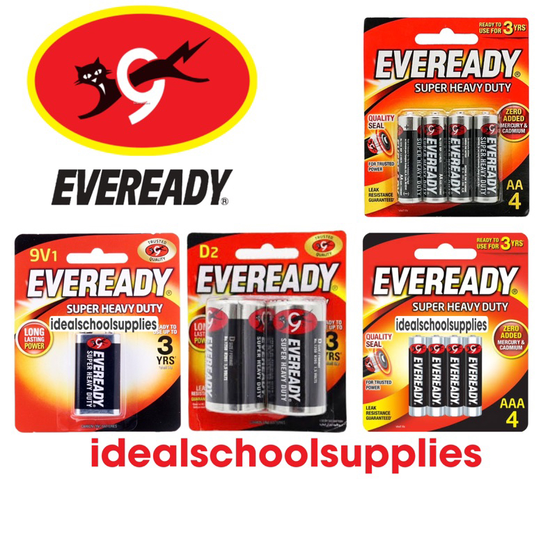 Eveready Battery Aaa Aa Shopee Philippines 5692