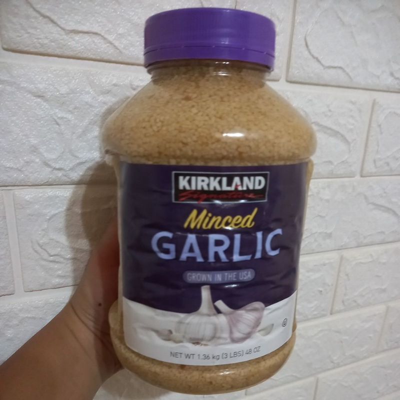 Kirkland Signature Minced Garlic 1 36kg Shopee Philippines