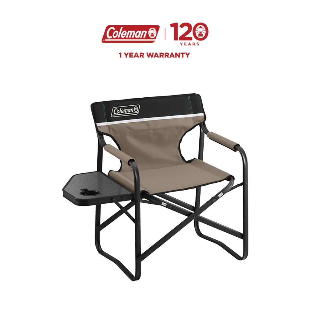 Coleman chair with side shops table