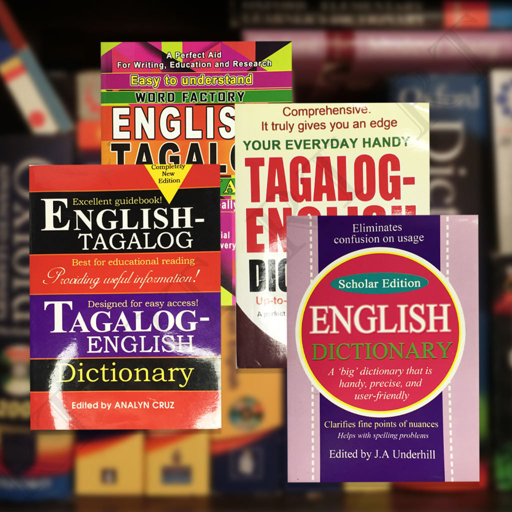The English Filipino Dictionary With Thesaurus Shopee Philippines