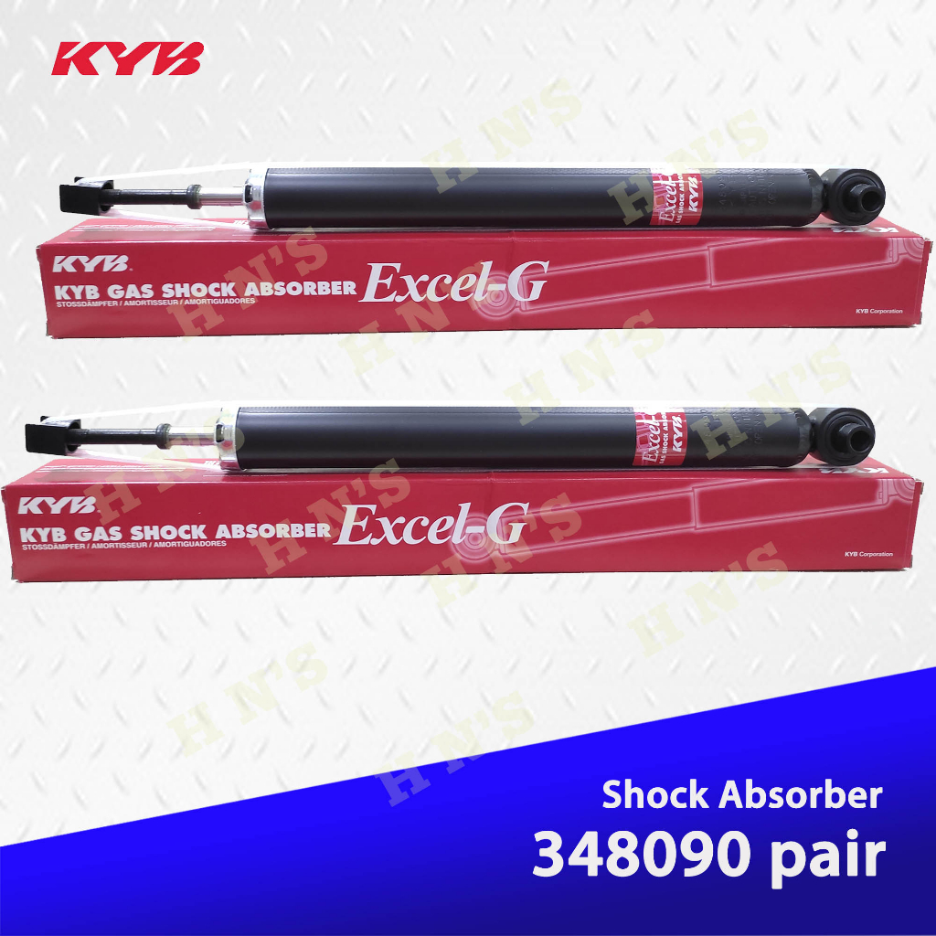 KYB Shock Absorber for Toyota Vios 1.3/1.5 Set of 2 Rear KAYABA PAIR PN ...