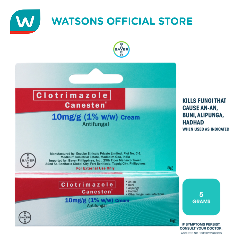 CANESTEN Antifungal Cream 5g Shopee Philippines