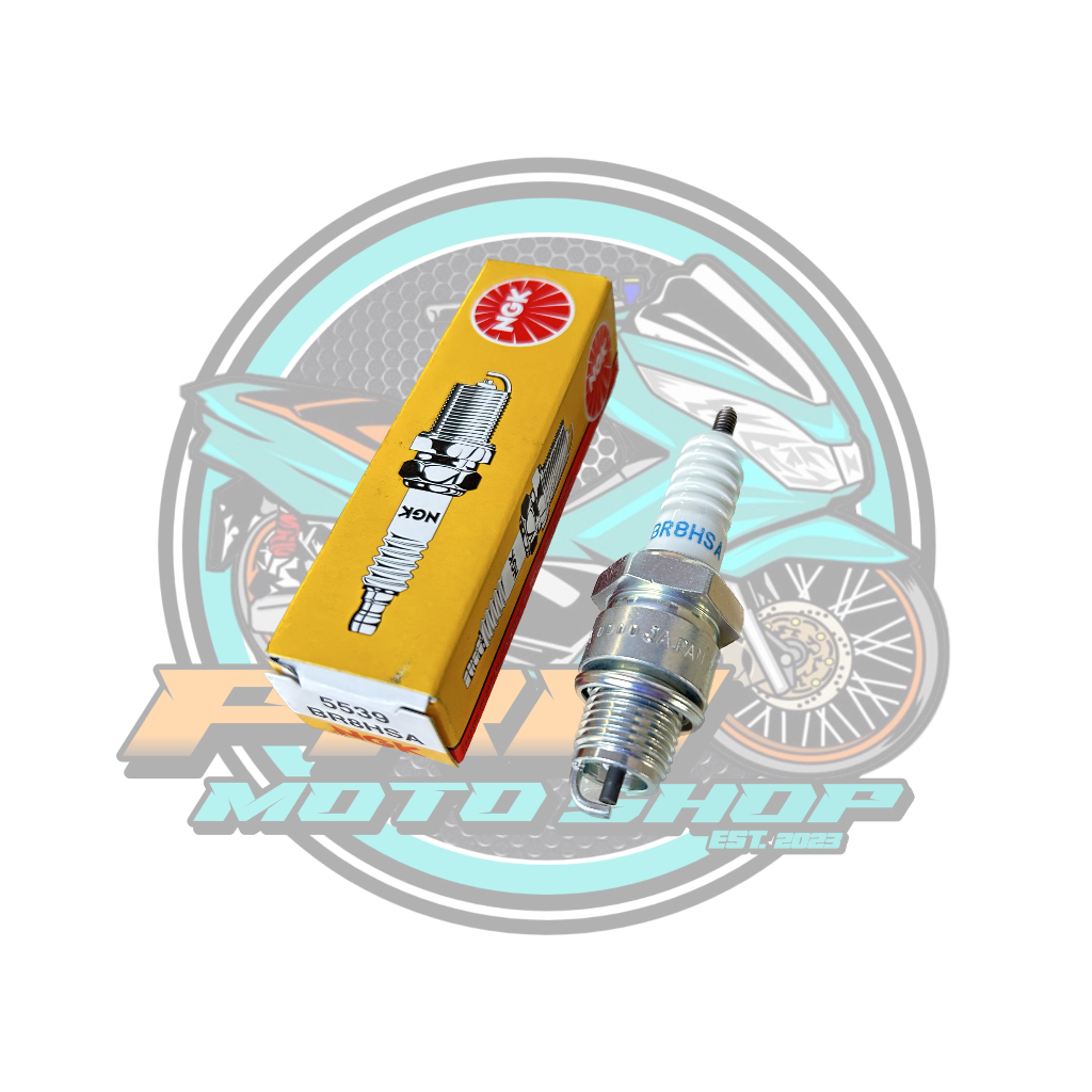 SPARK PLUG NGK BR8HSA FOR DIO JOG SYM JET 100 SCOOTERS (2 STROKE ...
