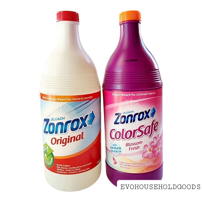 Zonrox Bleach Original/ Color Safe (900mL 1000mL) Shopee Philippines